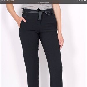 Sessun Levine Crepe Black Pants
